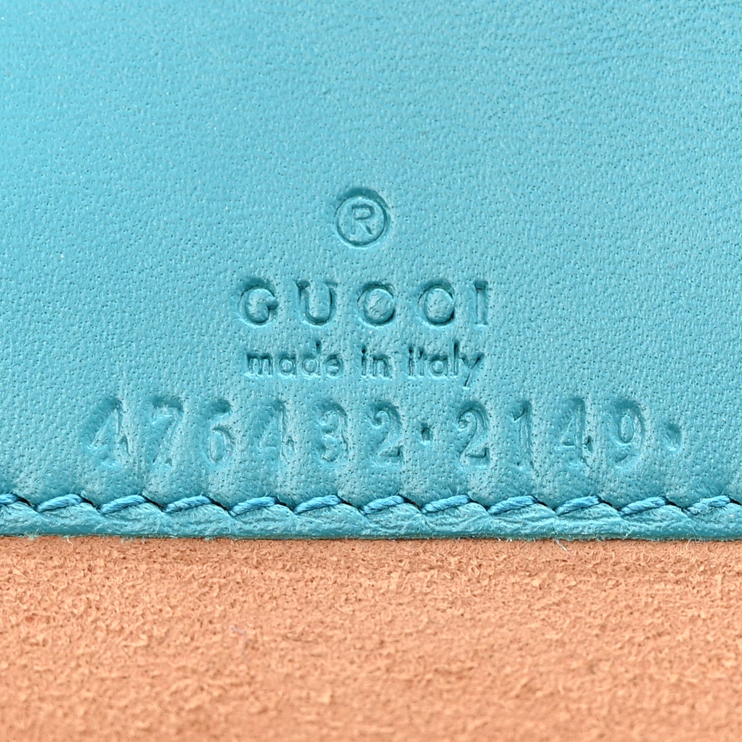 Velvet Super Mini Dionysus Shoulder Bag Pavone Cyan