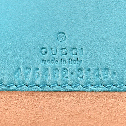Gucci Velvet Super Mini Dionysus Shoulder Bag Pavone Cyan 6 of 11