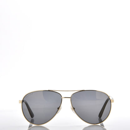 Gucci Aviator Sunglasses GG0237S Gold 2 of 9