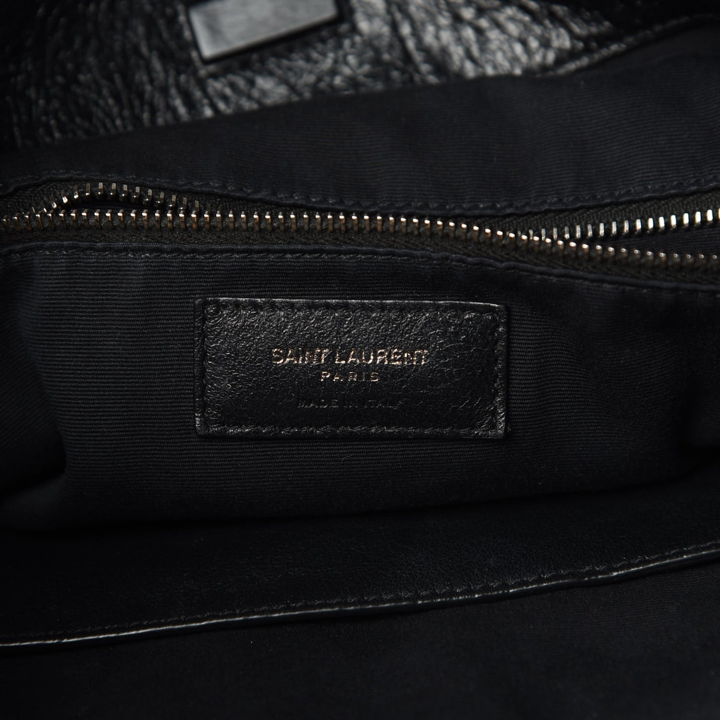 Crinkled Calfskin Matelasse Monogram Niki Shoulder Bag Black