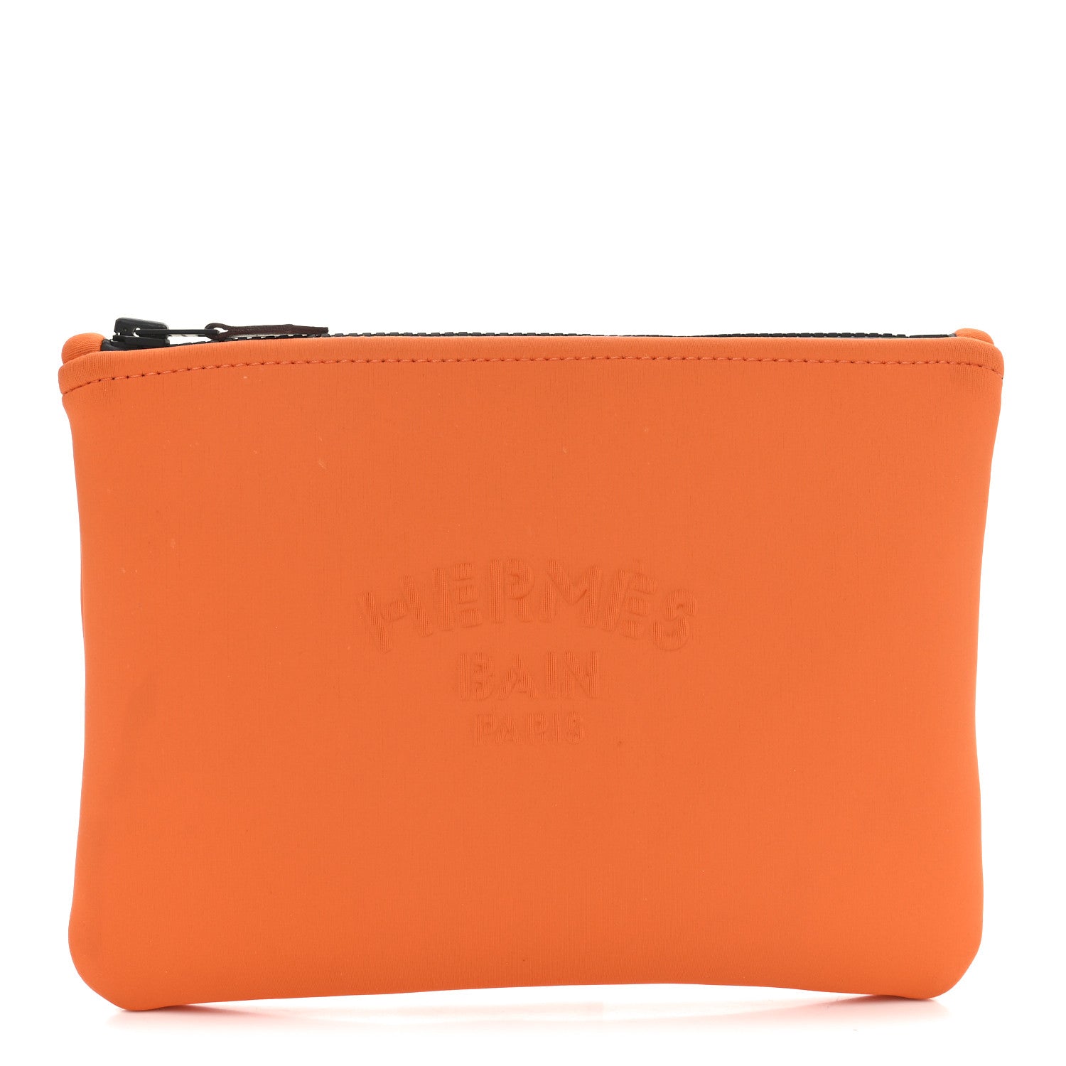 Hermes Neoprene Small Neobain Case Orange 1 of 6