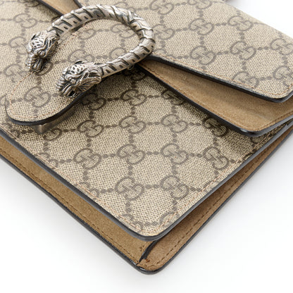 Gucci GG Supreme Monogram Mini Dionysus Shoulder Bag Taupe 10 of 11