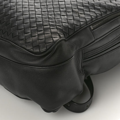Bottega Veneta Smooth Calfskin Intrecciato Backpack Black 7 of 8