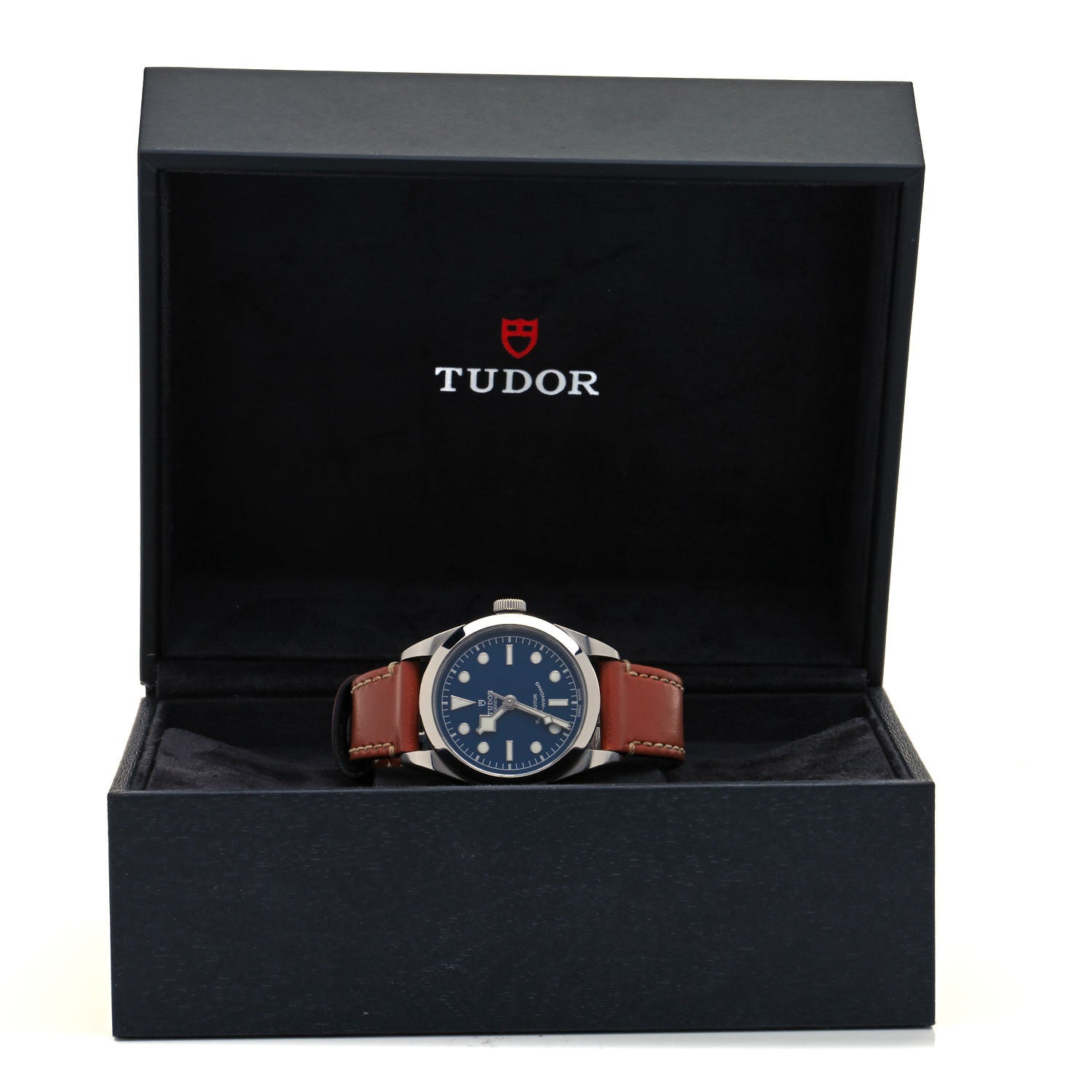 TUDOR Stainless Steel Calfskin 36mm Black Bay Automatic Watch Blue 79500 5 of 5
