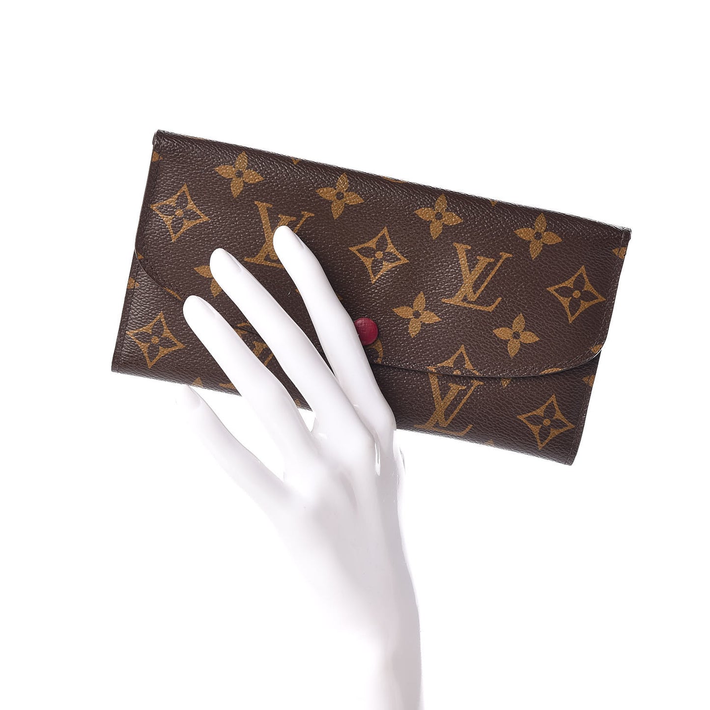 Monogram Emilie Wallet Fuchsia