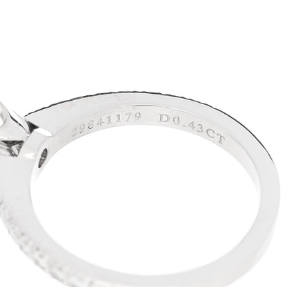 Tiffany Platinum Diamond 0.43ct Novo Princess-Cut Engagement Ring 48 4.5 6 of 7