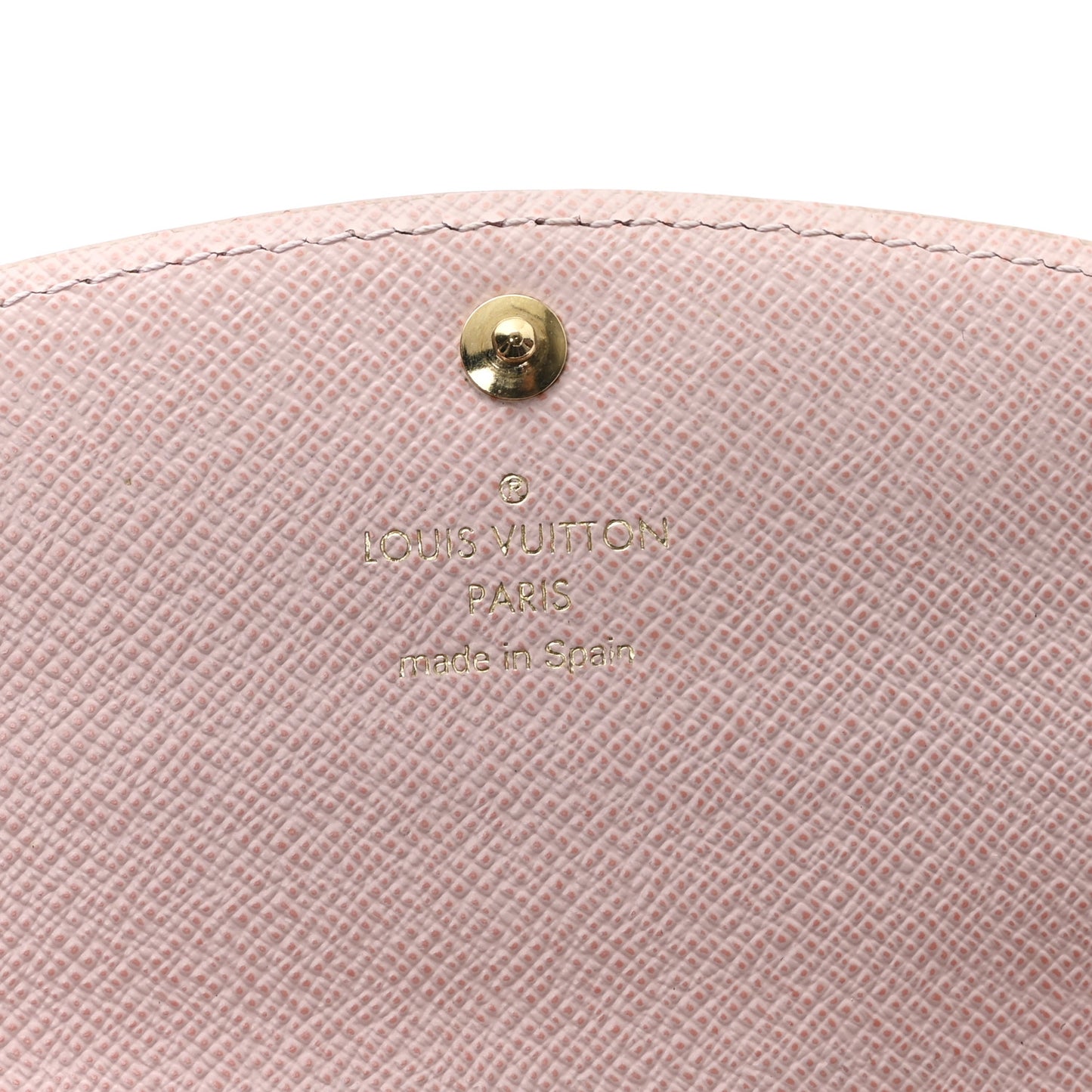 Damier Ebene Caissa Wallet Rose Ballerine