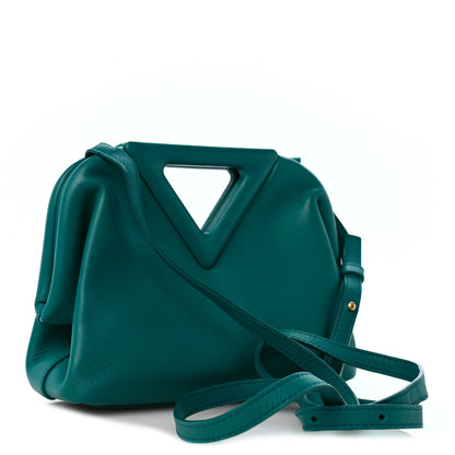 Bottega Veneta Calfskin Small The Point Triangle Bag Mallard 3 of 11