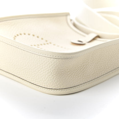 Hermes Taurillon Clemence Amazone Evelyne TPM Nata Craie 7 of 10