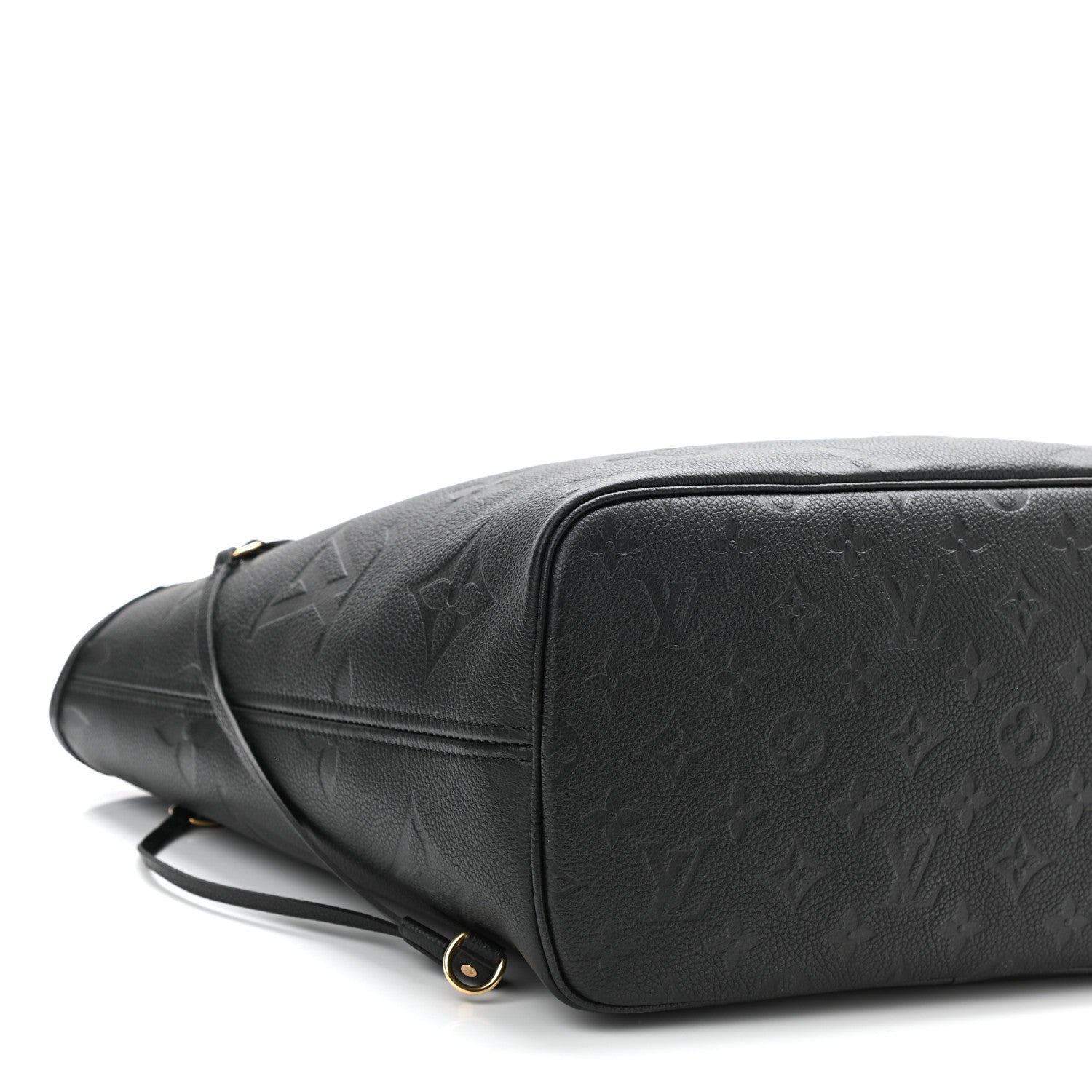 Louis Vuitton Empreinte Monogram Giant Neverfull MM Black 10 of 11