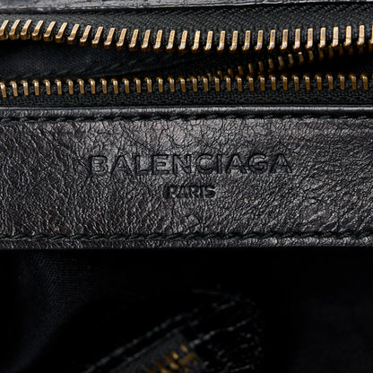 Balenciaga Agneau Arena Graffiti Short Strap Classic Hardware City Black White 7 of 12