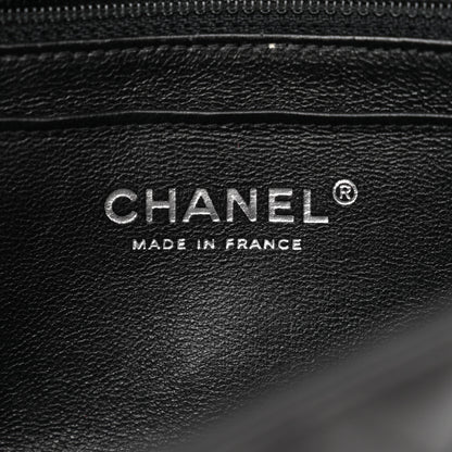 Chanel Crumpled Calfskin Quilted Mini Rectangular Flap So Black 6 of 10