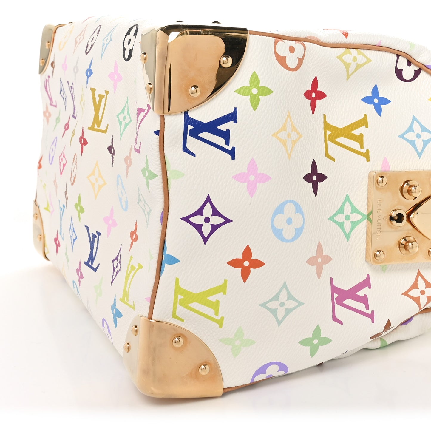 Monogram Multicolor Speedy 30 White