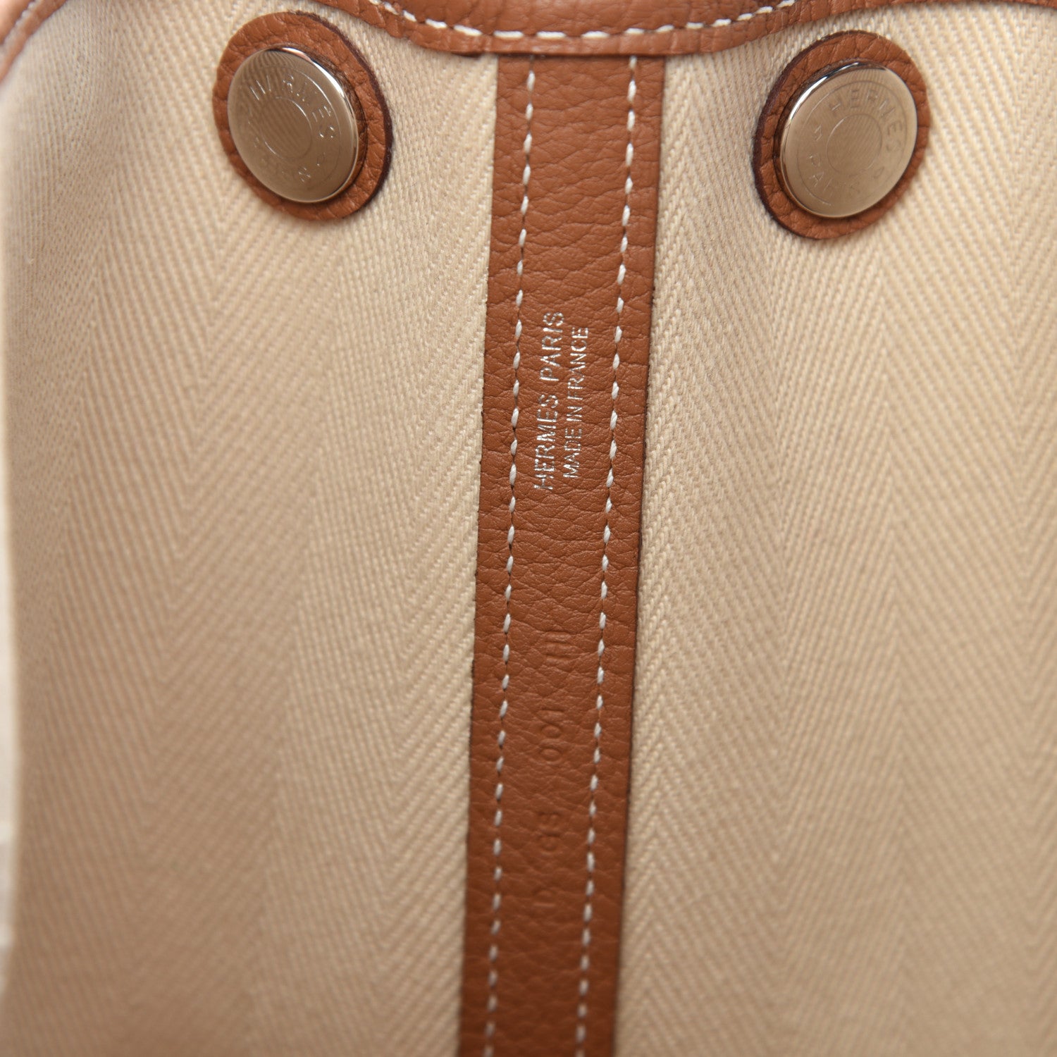 Hermes Toile Negonda Garden Party 30 TPM Tote Gold 6 of 11