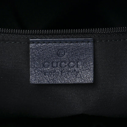 Gucci GG Plus Monogram Medium Flat Messenger Bag Navy 6 of 13