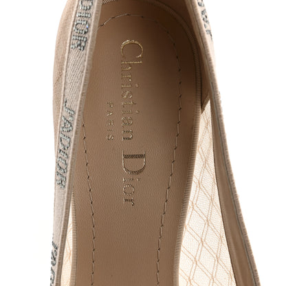 Christian Dior Mesh Ribbon Crystal J'Adior 100mm Pumps 37 Nude 7 of 12