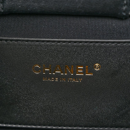 Chanel Lambskin Quilted Small CC Links Hobo Black 6 of 10