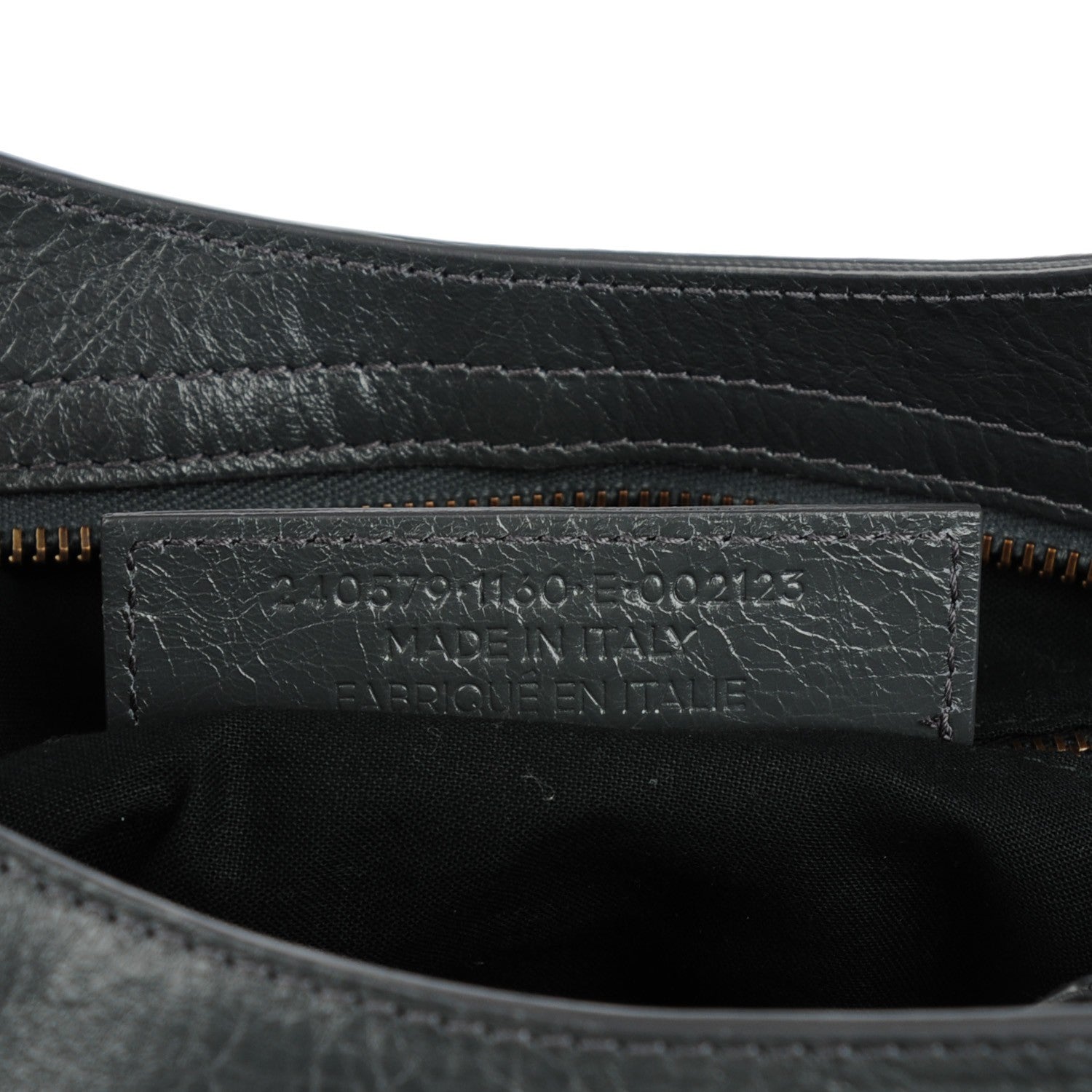 Balenciaga Agneau Classic Hardware Town Gris Fossile 8 of 8