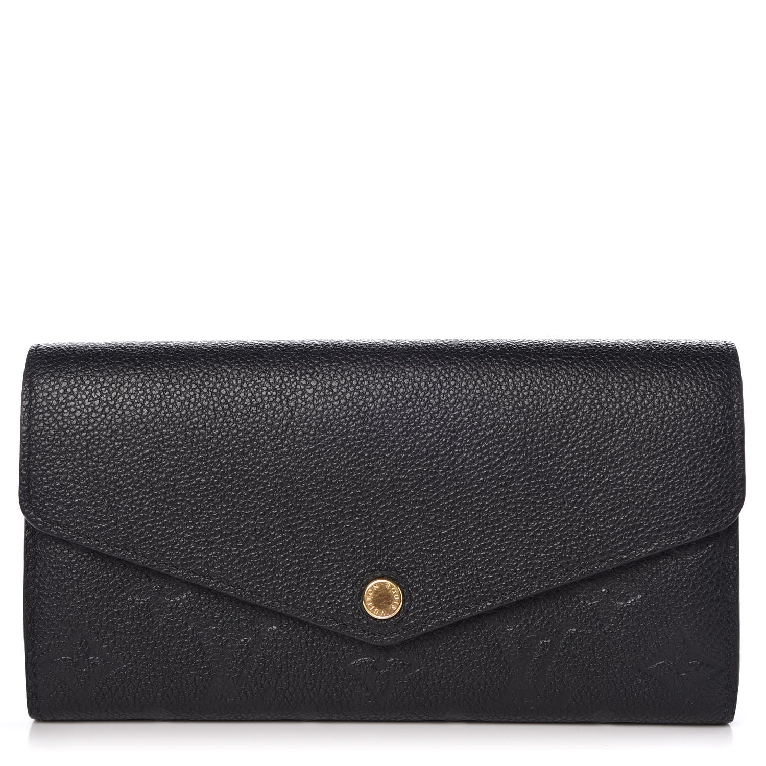 Louis Vuitton Empreinte Sarah Wallet NM Black 1 of 7