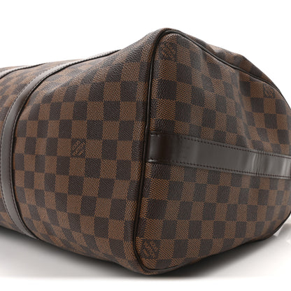 Louis Vuitton Damier Ebene Keepall Bandouliere 45 9 of 9