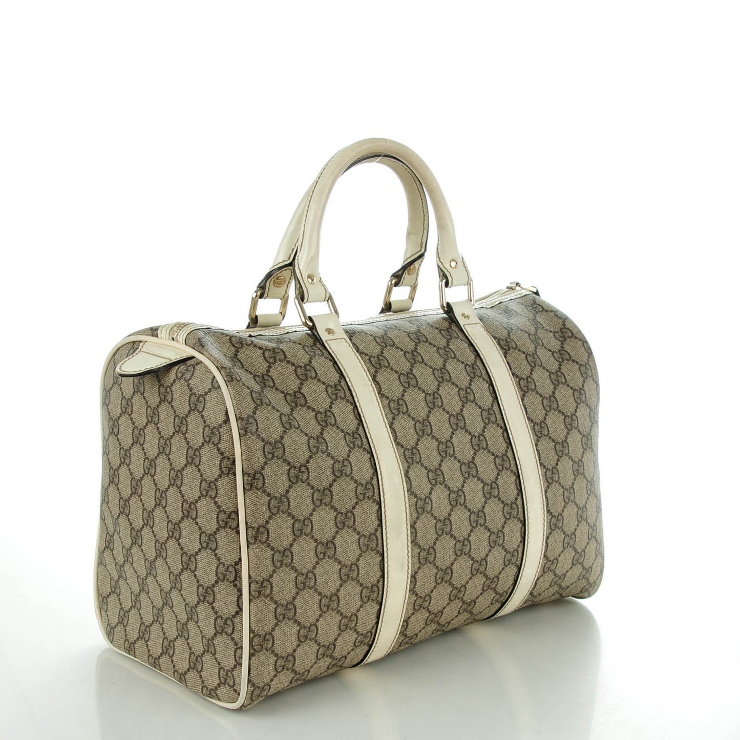 GG Plus Monogram Medium Joy Boston Off White