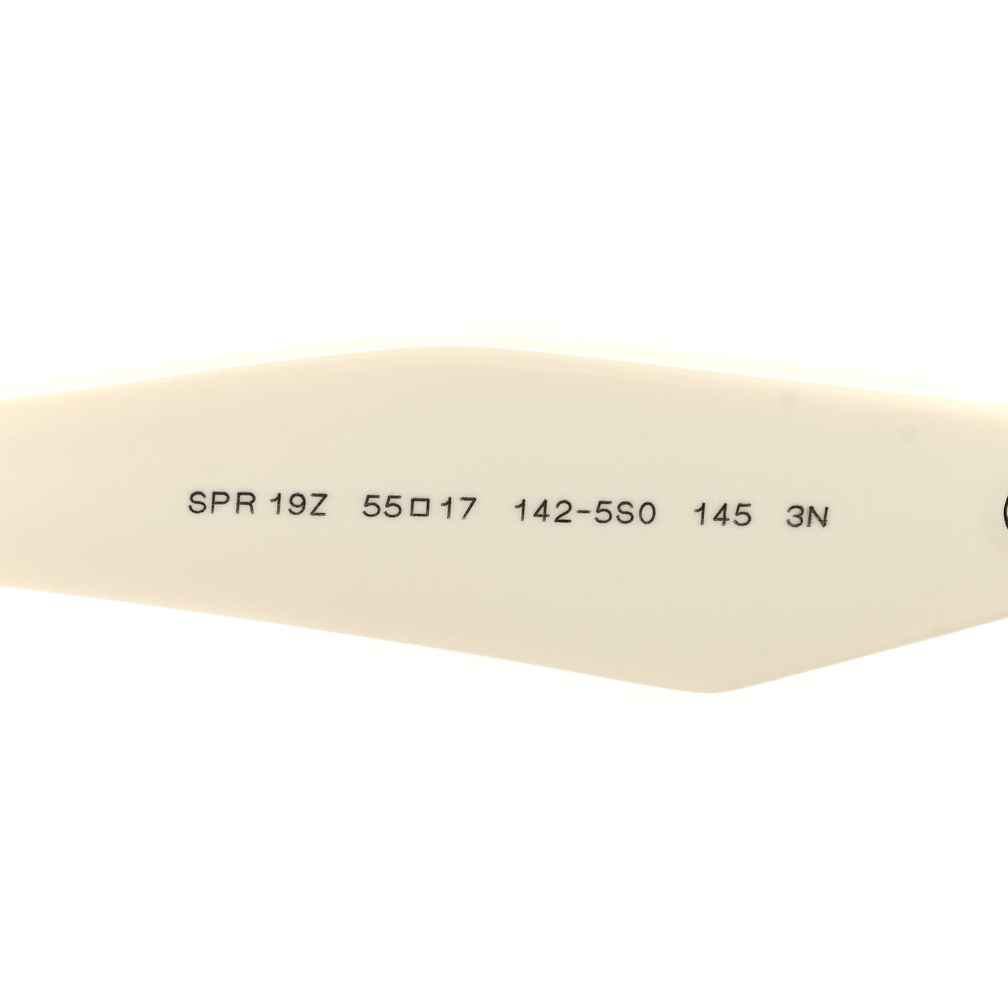 Acetate Symbole Sunglasses SPR 19Z White