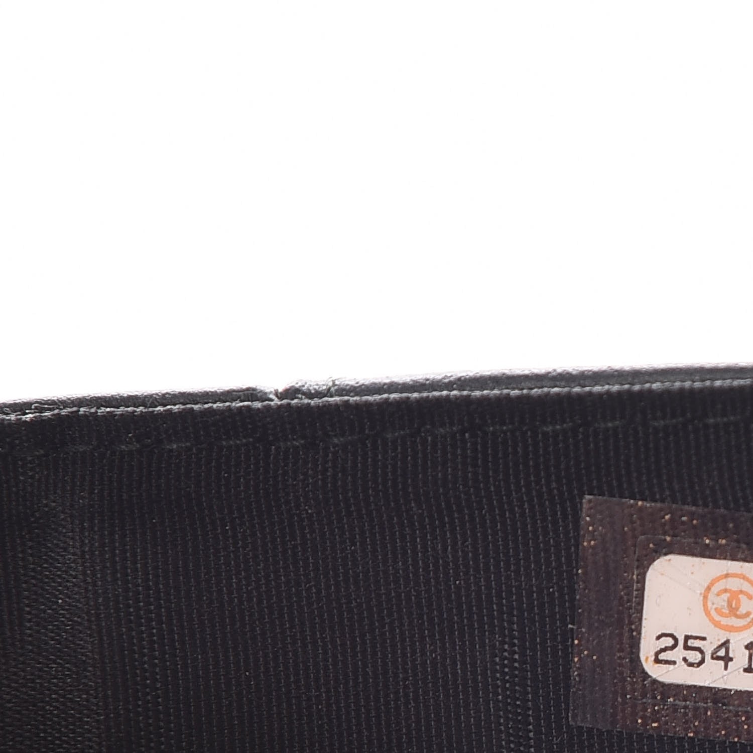 Chanel Caviar Quilted Small Boy Flap Wallet Black 10 of 12