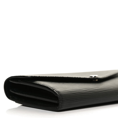 Louis Vuitton Epi Sarah Wallet NM Black 7 of 9