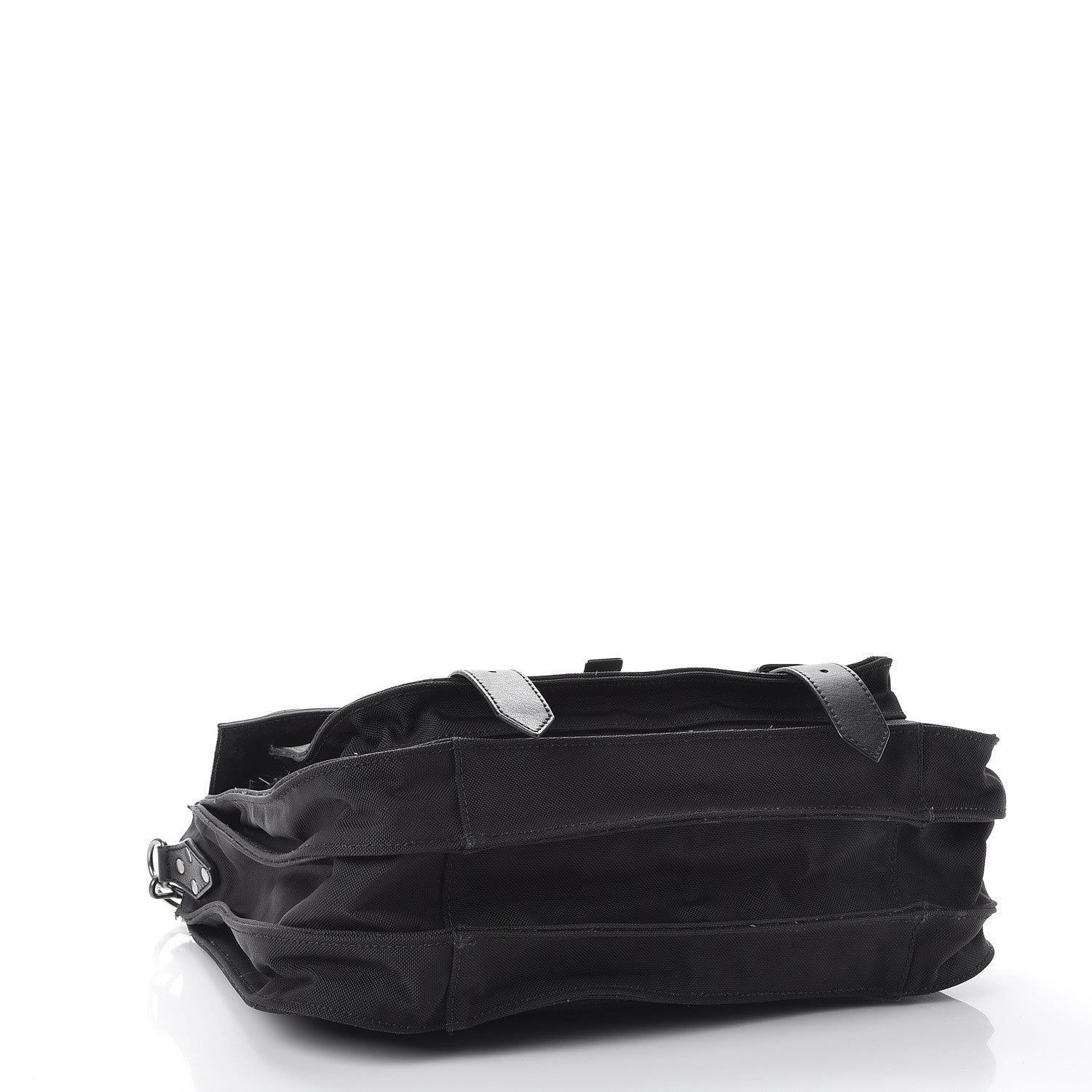 Proenza Schouler Lambskin Nylon Extra Large PS1 Satchel Black 4 of 14