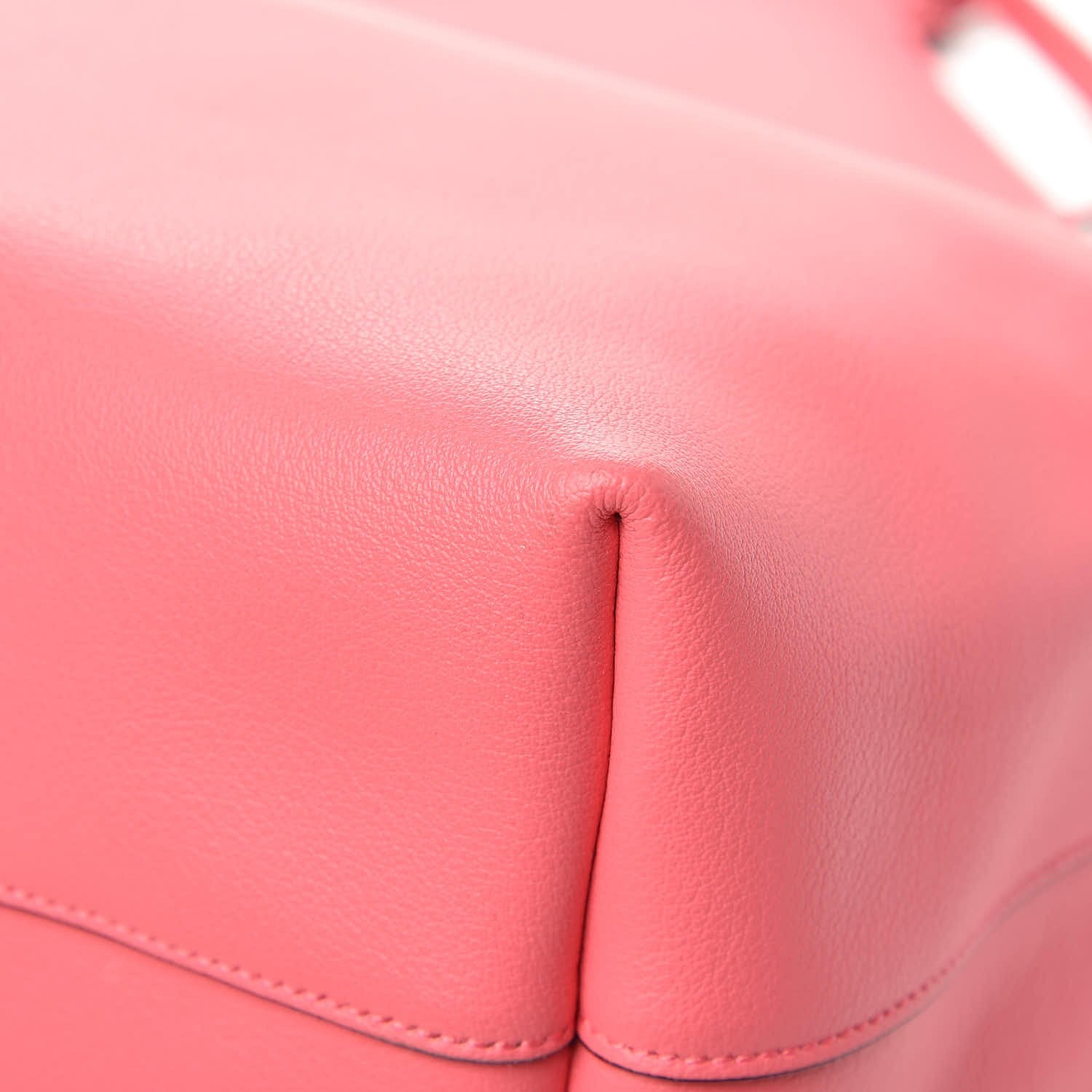 Saint Laurent Calfskin Large Shopping Tote Pale Rose 13 of 15