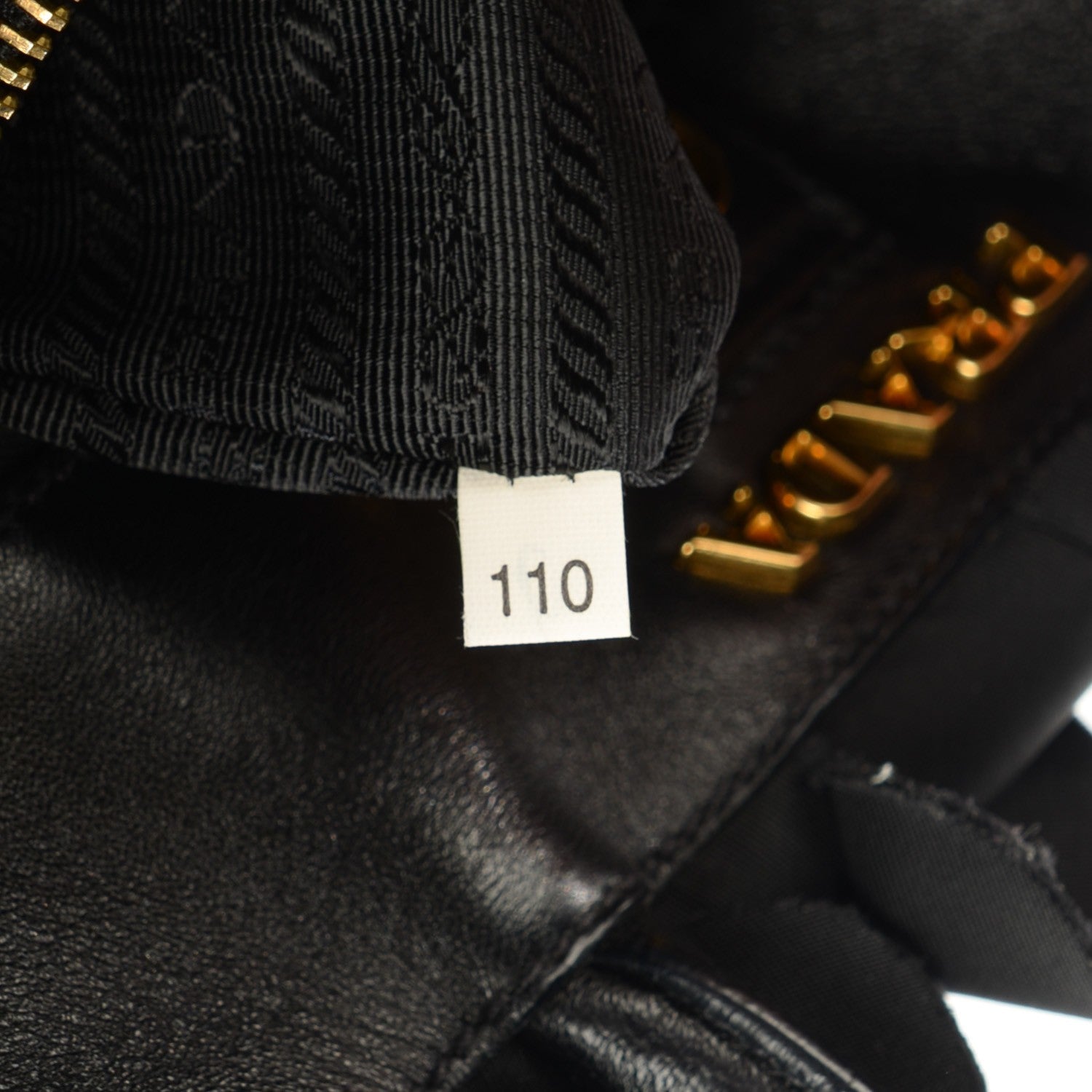 Prada Tessuto Nylon Ruffle Bag Nero Black 10 of 10