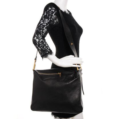 Chloe Sheepskin Vanessa Chain Shoulder Bag Black 2 of 9
