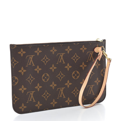 Louis Vuitton Monogram Neverfull MM GM Pochette 2 of 5