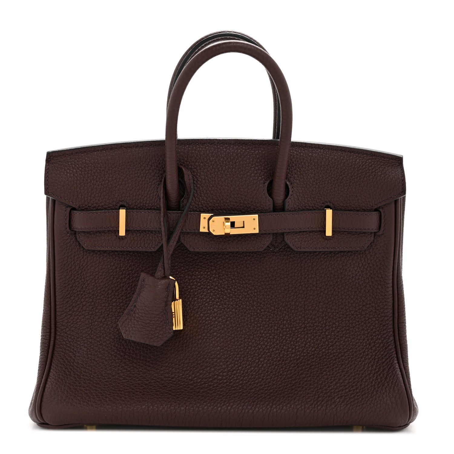 Hermes Togo Birkin 25 Rouge Sellier 1 of 11
