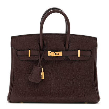 Hermes Togo Birkin 25 Rouge Sellier 1 of 11