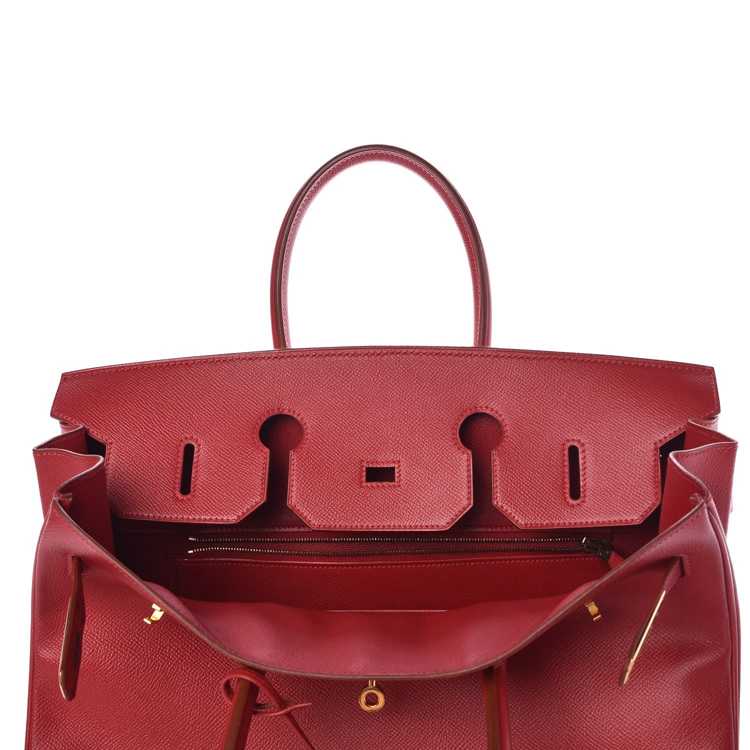 Hermes Courchevel Birkin 35 Rouge Casaque 8 of 35