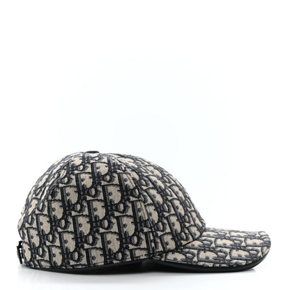 Christian Dior Oblique Baseball Cap L Blue 5 of 9