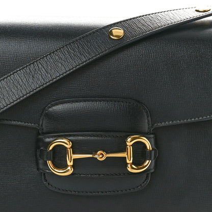 Gucci Azalea Calfskin Horsebit 1955 Shoulder Bag Black 8 of 10