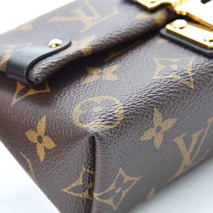 Louis Vuitton Monogram Triangle Chain Wallet Black 11 of 11