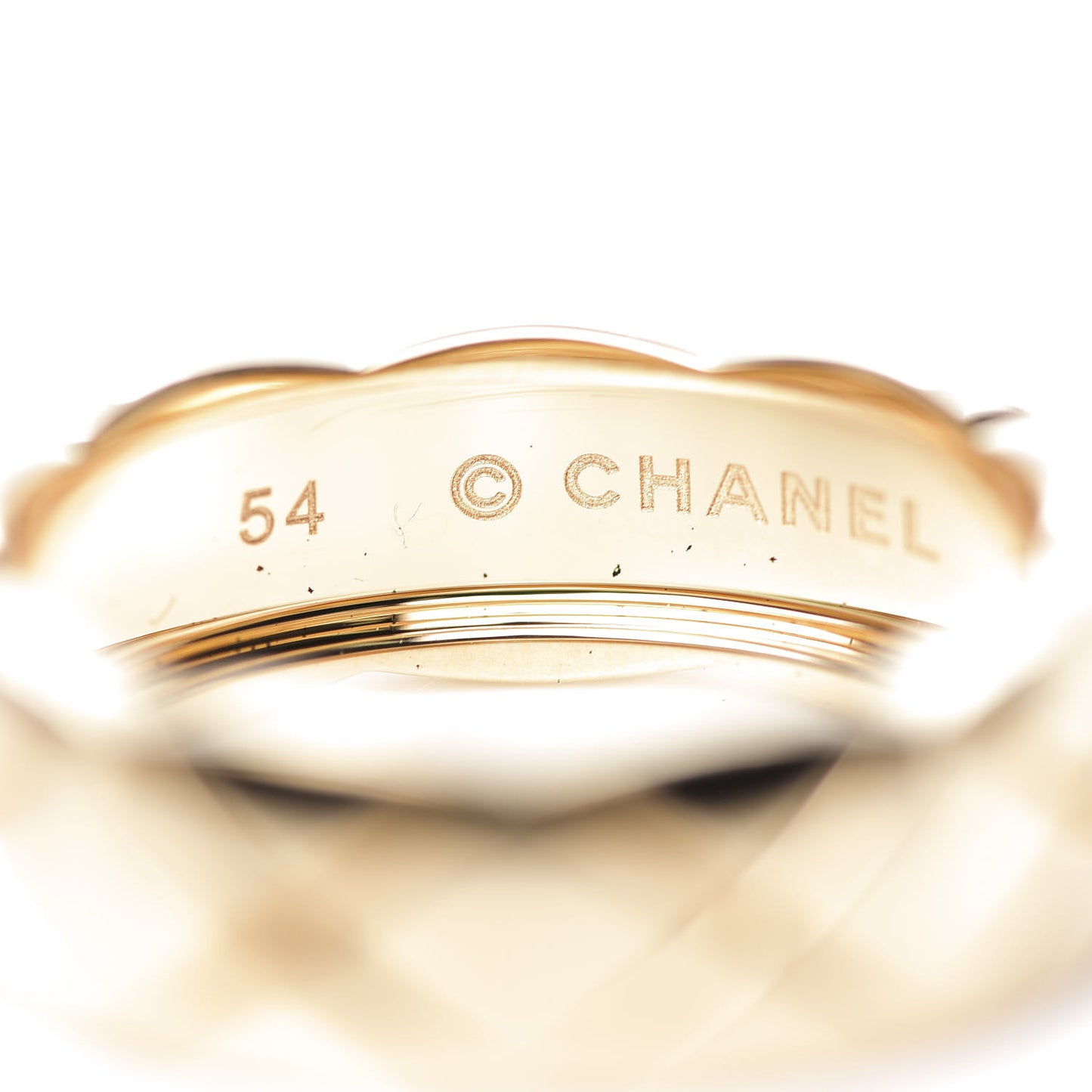 18K Yellow Gold Small Coco Crush Ring 54 7