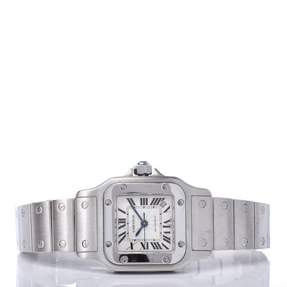 Cartier Stainless Steel 24mm Santos de Galbee Automatic Watch 3 of 13