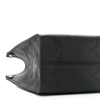 Louis Vuitton Empreinte Monogram Giant Onthego PM Black 8 of 9