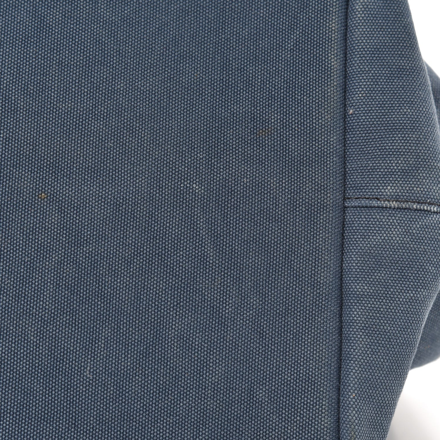 Prada Canvas Canapa Logo Tote Blue 10 of 18