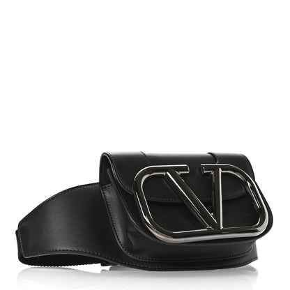 Valentino Garavani Calfskin Supervee Belt Bag Black 4 of 9
