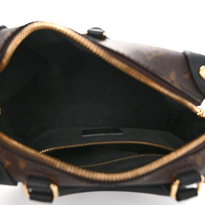 Louis Vuitton Monogram Petite Malle Souple Black 6 of 10