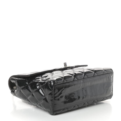 Chanel Patent Quilted Medium Single Flap Black 4 of 10