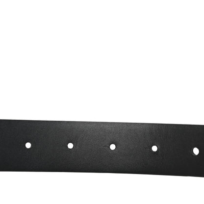 Chanel Calfskin Pearl Crystal CC Belt 80 32 Black 4 of 8