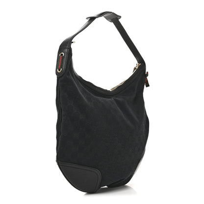 Gucci Monogram Large Princy Hobo Black 3 of 14