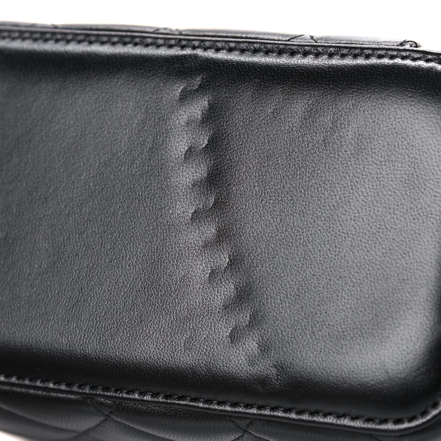 Chanel Lambskin Quilted Trendy Small Vanity Case With Chain Black 12 of 12