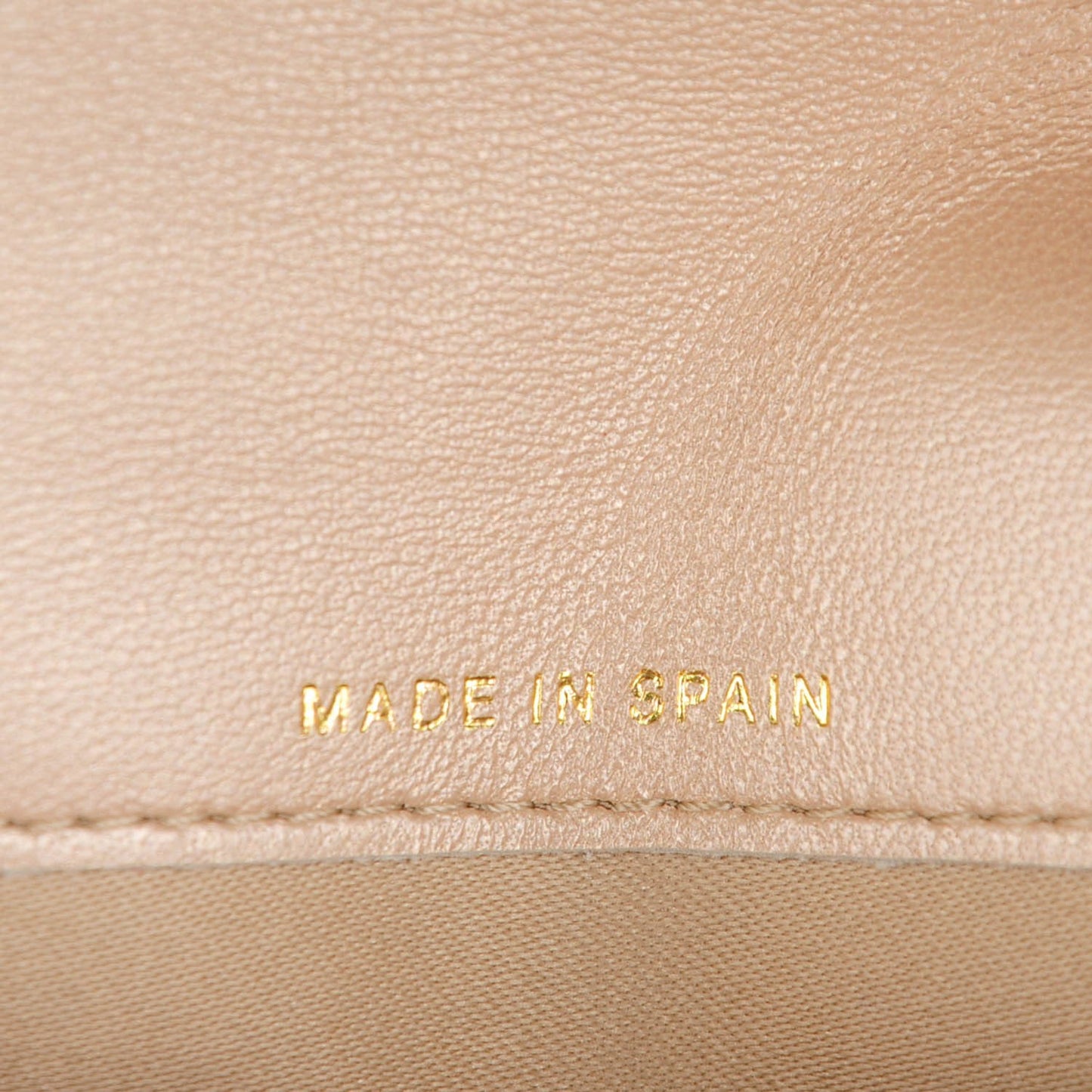 Lambskin Camellia Embossed Yen Wallet Fuchsia